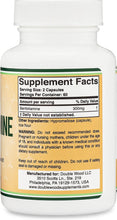 Load image into Gallery viewer, Benfotiamine 300Mg (Third Party Tested, 120 Capsules) Made in the USA, to Boost Thiamine Levels (More Absorbable than Thiamine) by

