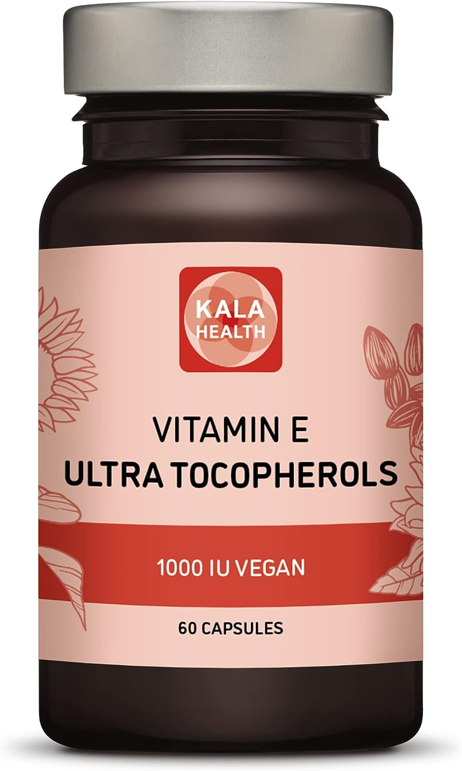 Vitamin E 1000 IU Ultra Tocopherol 450Mg Vitamin E Vegan – All 4 Tocopherols - Alpha Tocopherol + Beta Tocopherol + Gamma Tocopherol + Delta Tocopherol– Unique D Alpha Tocopherol Vitamin E
