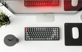 K2 Version 2 Wireless Gaming Mechanical Keyboard, Bluetooth/Usb Wired Compact 84 Keys RGB LED Backlit N-Key Rollover Aluminum Frame for Mac Windows, Gateron G Pro Brown Switch