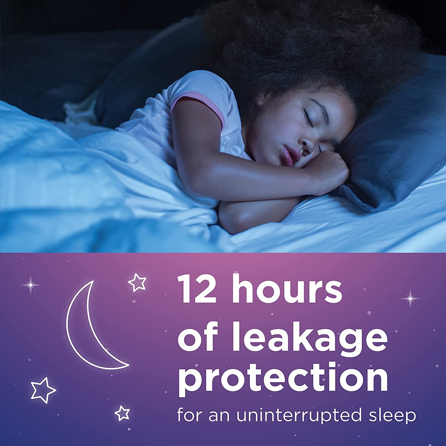 Drynites Night Time Pants for Girls 4-7 Years (17-30Kg) 9 Count