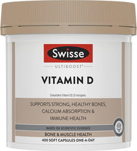 Load image into Gallery viewer, Ultiboost Vitamin D, 400 Capsules
