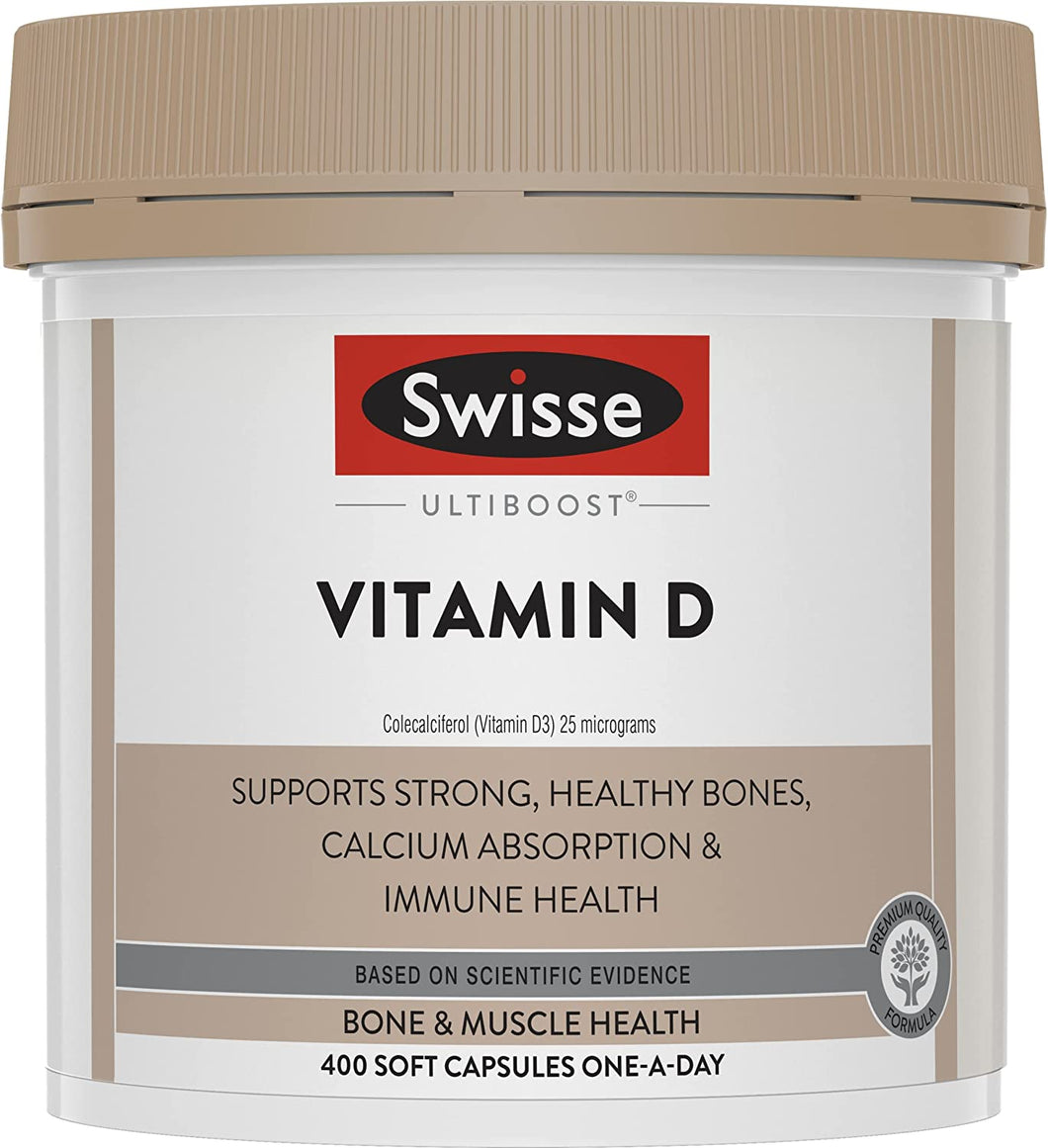 Ultiboost Vitamin D, 400 Capsules