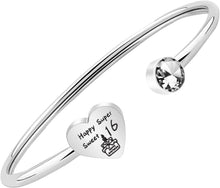 Load image into Gallery viewer, 16Th Birthday Gift 16 Year Old Birthday Gift Daughter Birthday Gift Happy Super Sweet 16 Bracelet for Girls
