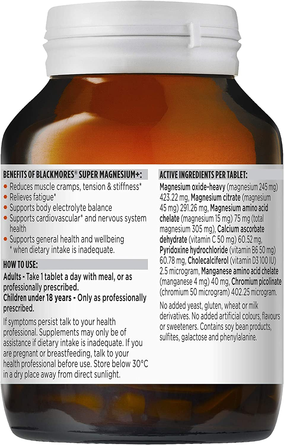 Super Magnesium plus (100 Capsules)