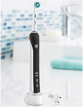 Load image into Gallery viewer, Pro 2000 Black Electric Toothbrush + Travel Case
