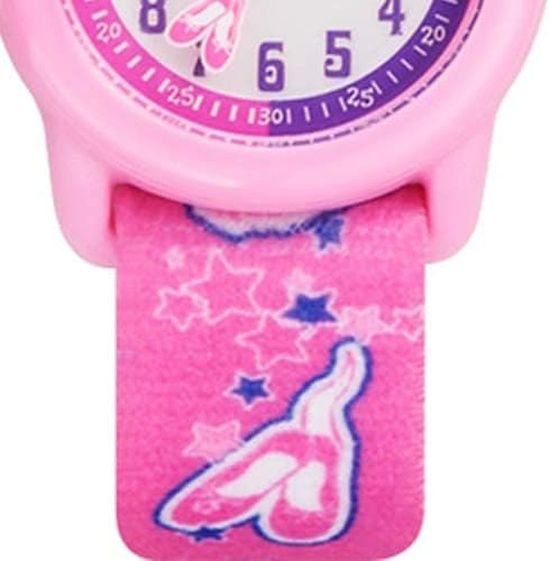 Kid'S Analog 28 Mm Elastic Fabric Strap Watch