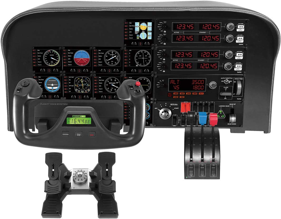 945-000029 G Pro Flight Radio Panel,Black
