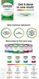 Advance, Multivitamin with Vitamins & Minerals to Support Energy, Immunity, Muscle Function & Healthy Skin, 100 Tablets