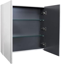 Load image into Gallery viewer, Pencil Edge Wall Hung Bathroom Toilet Shower Mirror Cabinet, Shaving Cabinet, Makeup Mirror, Vanity Mirror, Storage Wall Mirror 750 X 720 X 150Mm
