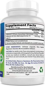 MK-7 100 Mcg 60 Vcaps