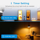 Light Bulb Smart Wifi LED Bulb Dimmable Multicolor RGBWW, Remote Control, Equivalent 60W E27 2700K-6500K 810 Lumens Compatible with Homekit Siri, Alexa, Smartthings and Google Home, 2 Pack