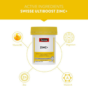 Ultiboost Zinc+ Tablets, 60 Count