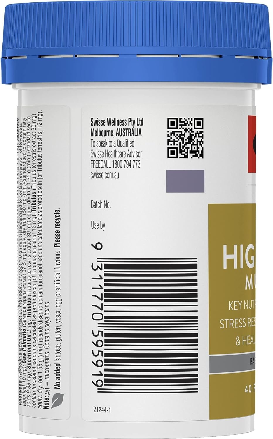 Ultivite Men'S High Potency Multivitamin | B Vitamins to Support Energy Production | 40 Tablets
