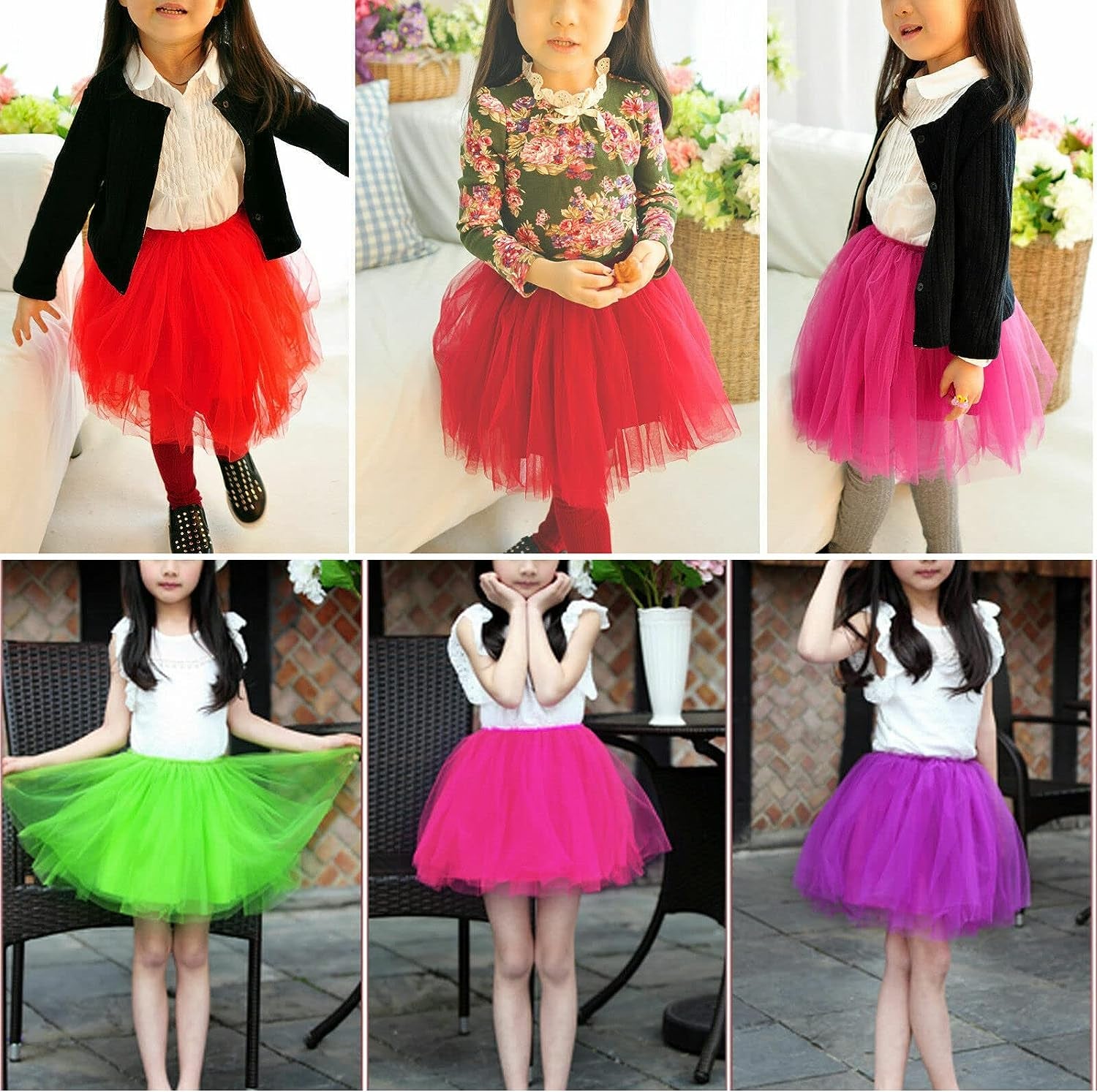Women Adults Girls Tutu Skirt Princess Dressup Party Costume Ballet Dancewear AU