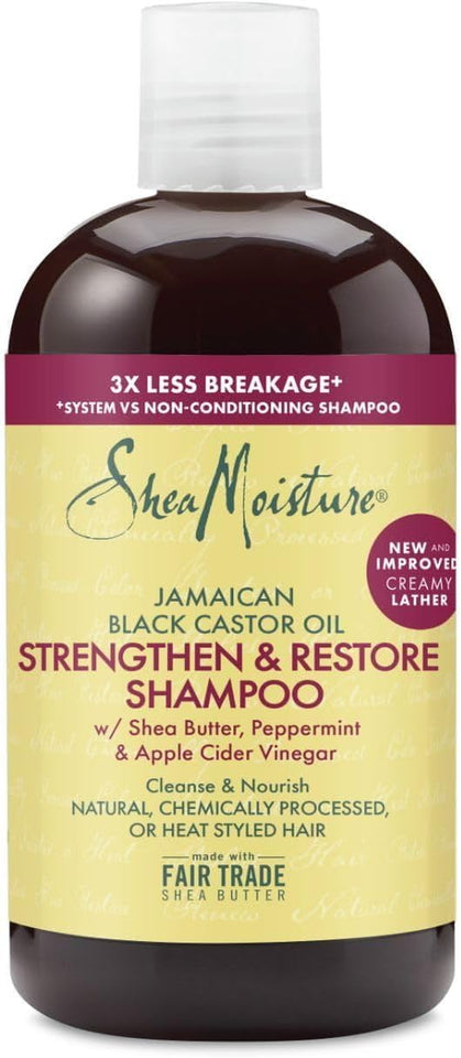 Jamaican Black Castor Oil Strengthen and Restore Shampoo, 384 Ml