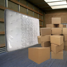 Load image into Gallery viewer, Queen Mattress Clear Plastic Poly Covers, 61 X 15 X 104 Inch, Heavy Duty 2 Mil, 1 Pack
