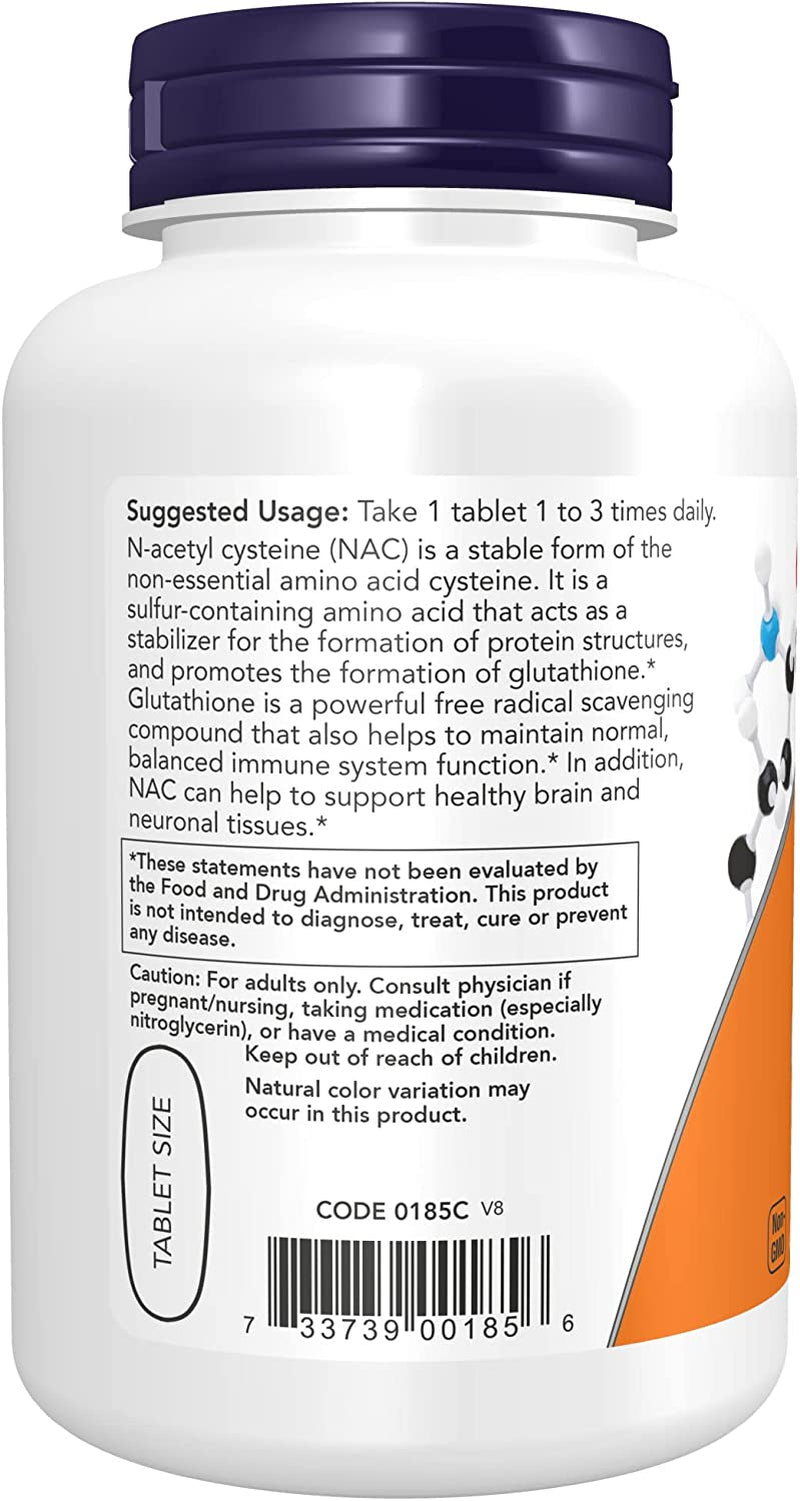 N-Acetyl-Cysteine 1000 Mg, 120 Tablets