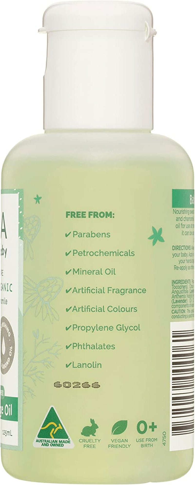 Skin Naturals Baby Massage Oil 125 Ml
