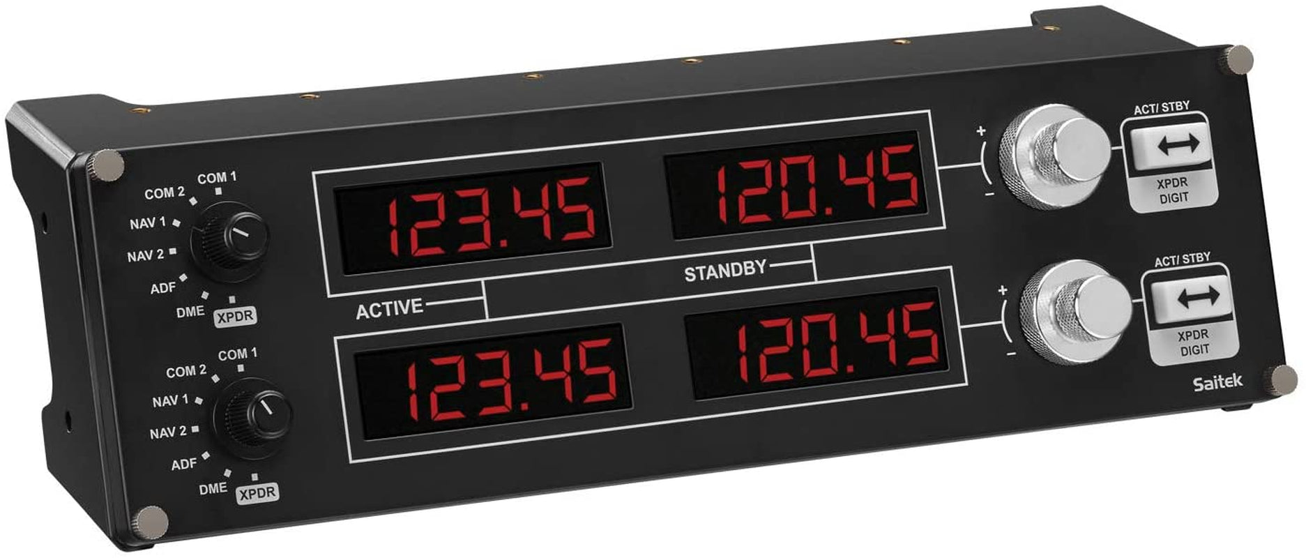 945-000029 G Pro Flight Radio Panel,Black