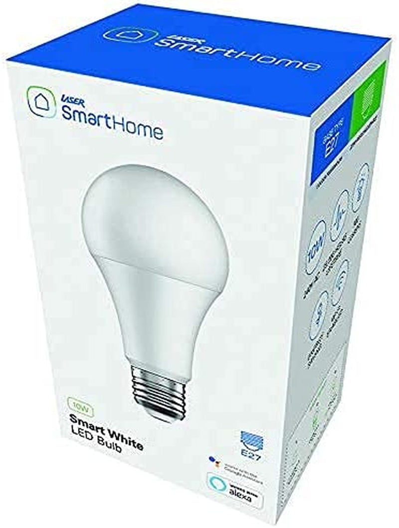 Wifi Smart White Dimmable LED Bulb E27 Google Home Alexa Compatible 240V