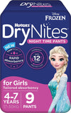 Drynites Night Time Pants for Girls 4-7 Years (17-30Kg) 9 Count