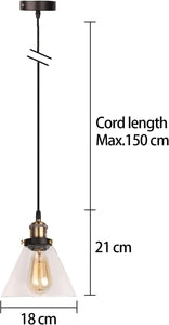 Modern Kitchen Pendant Light Creative Black Copper Sphere Pendant Lamp, Single Vintage Pendant Light for Kitchen Island Dining Room Dining Table Hallway (Black1)