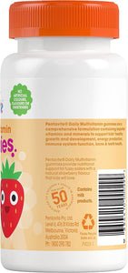 Kids Daily Multivitamin 60 Gummies, Natural Strawberry