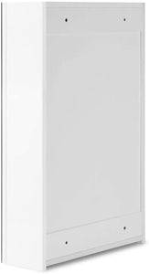 Mirror Cabinet Bathroom Shaving Vanity Wall Storage Medicine White