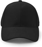 Suede Baseball Cap, Unisex Suede Leather Adjustable Plain Hat Baseball Cap
