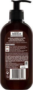 L'Oréal Paris 3-In-1 Beard, Face and Hair Cleansing Wash for Men, Enriched with Essential Oils, Men Expert Barber Club, 200Ml