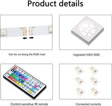 Load image into Gallery viewer, LED Strip Lights 10M for Bedroom, RGB LED Lights Color Changing Rope Lights with IR Remote Control, LED Strip Kit Gaming Lights for Desk, Home Decoration
