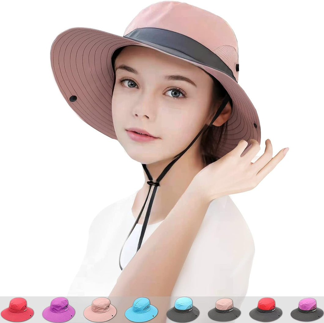 OZ SMART Sun Hat Men/Women, Wide Brim Bucket Hats Certified UPF 50 UV  Protection