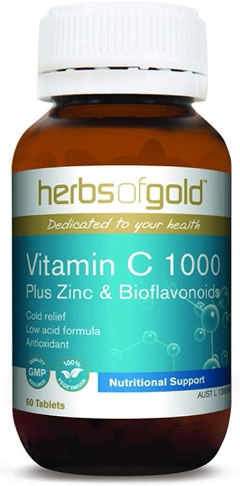 Vitamin C 1000 + Zinc & Bioflavonoids 60 Tablets