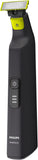 Oneblade Pro Face Shaver Trimmer with Rechargeable 90Min Li-Ion Battery, 1 Hour Charge Time, 14-Length Precision Comb and LED Digital Display, Chrome, QP6530/15