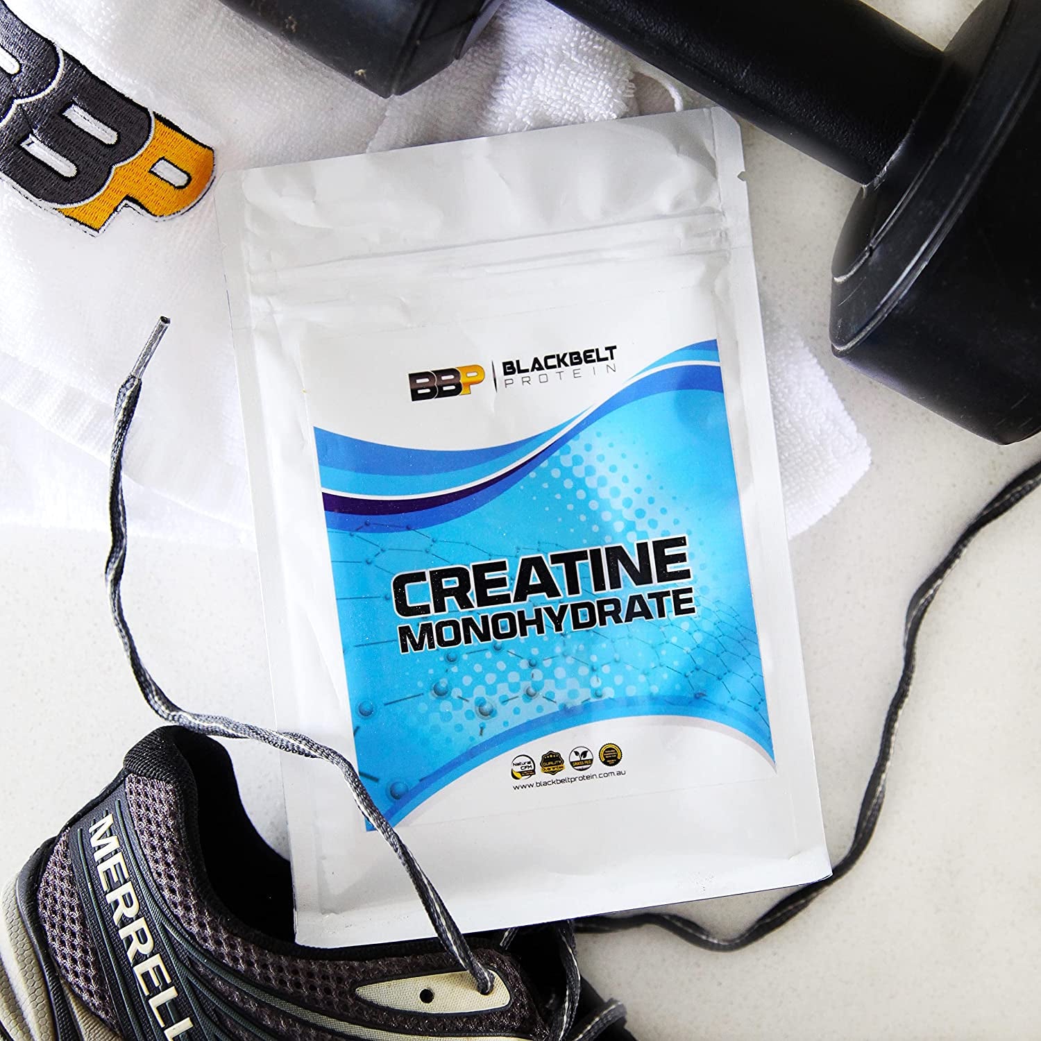 Pure Creatine Monohydrate 1KG (Pharmaceutical Grade) (Micronized)