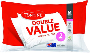 Double Value Pillow Duo Pack, White