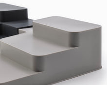 Load image into Gallery viewer, Cupboardstore Expandable Tiered Cupboard Organiser Shelf Storage Rack - Grey
