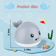 Load image into Gallery viewer, Baby Bath Toys, Whale Automatic Water Spray Bath Toys (With LED Lights), Induction Sprinkler Bathtub Baby Bath Toys (Boys, Girls), Baby Swimming Pool Bathroom Toys
