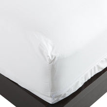 Load image into Gallery viewer, 100-Percent Cotton Dust Mite &amp; Allergy Control Mattress Protector, Cotton, White, California King
