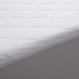 Cotton Quilted Waterproof Mattress Protector Child-Friendly Breathable Laminated Waterproof Layer Rustle Free Purafresh Treated & Antimicrobial Protection - Queen Bed (152Cmx203Cm+45)