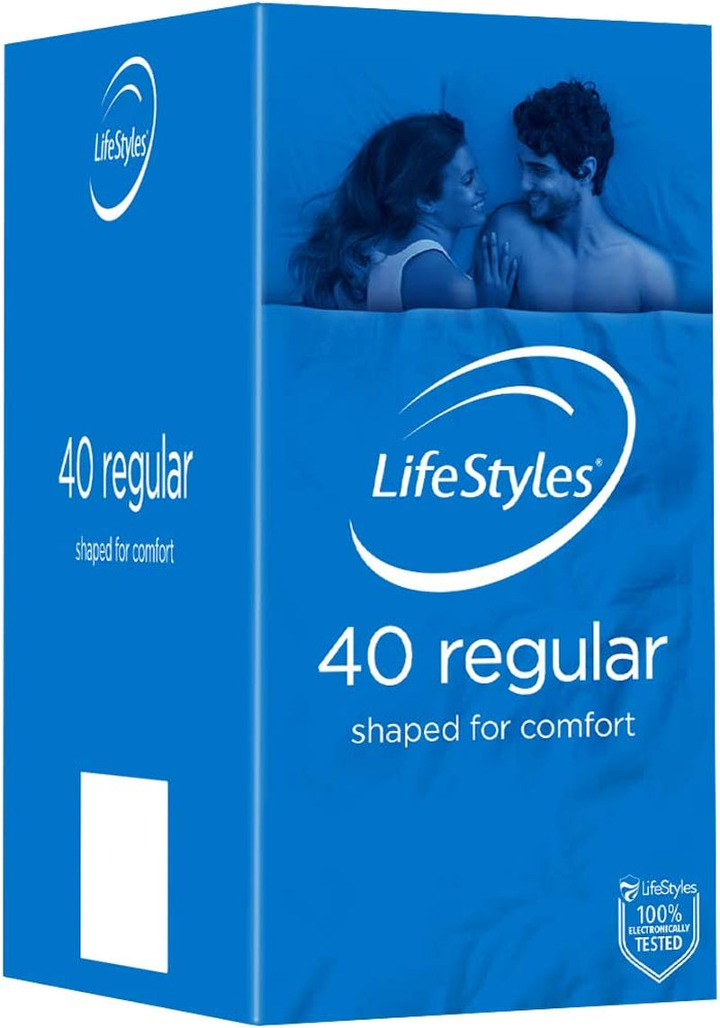 Regular Condom 1 Pack, 40 Count