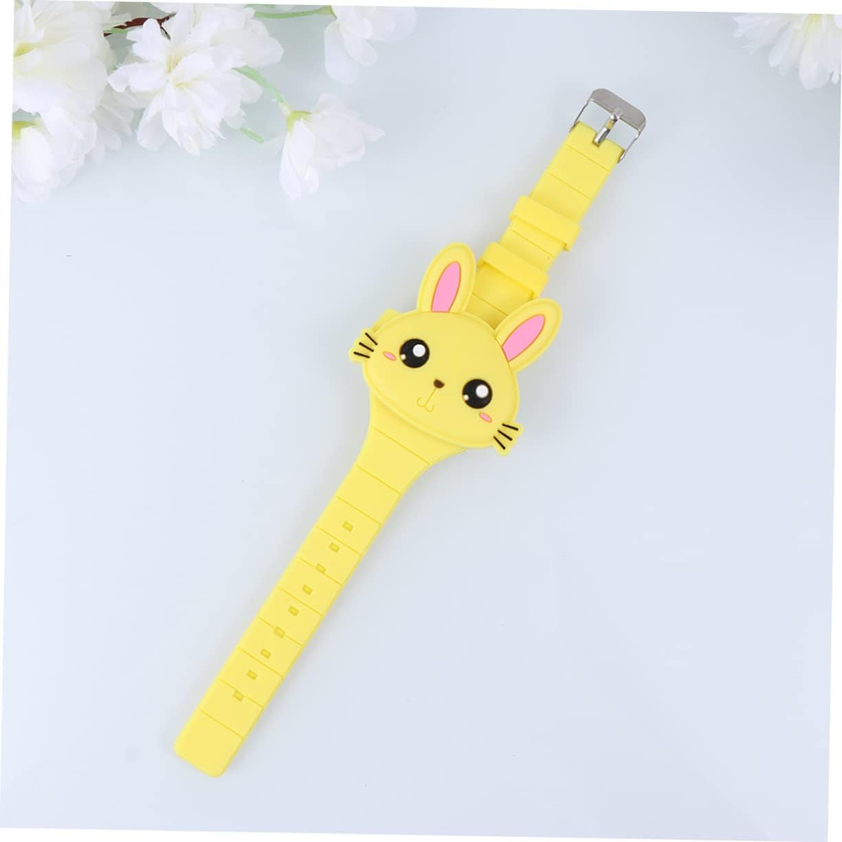 Kids Toys Silicone Toys Electronic Toys Watch for Kids Silicone Watch Toy Kids Watch Toy a Generation of Leds a Generation of Toy Watches a Generation of Luminous Watch Pink Child
