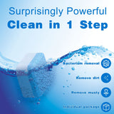 Washing Machine Cleaner Tablet, Solid Washing Machine Cleaner, Laundry Powder, Clean All Washing Machine Cleaner Front Loader, Deep Cleaning Remover with Triple Decontamination, Top Load for Bath Room Kitchen, Descaler Deep Remover Deodorant (30Pcs)