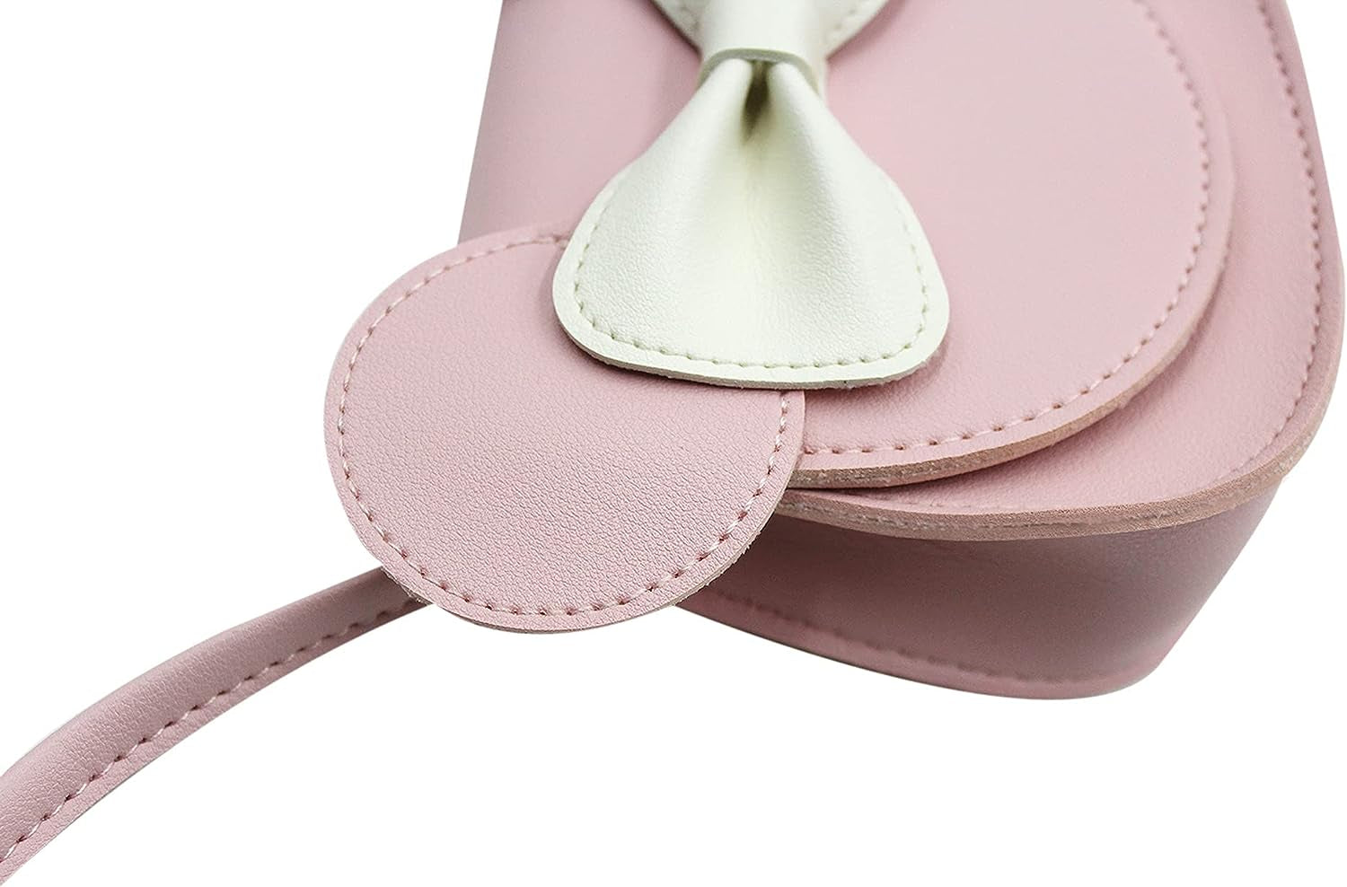 Toddler Kids Crossbody Purse Bowknot Shoulder Bag Little Girl'S Cute Purse with Cartoon Ears