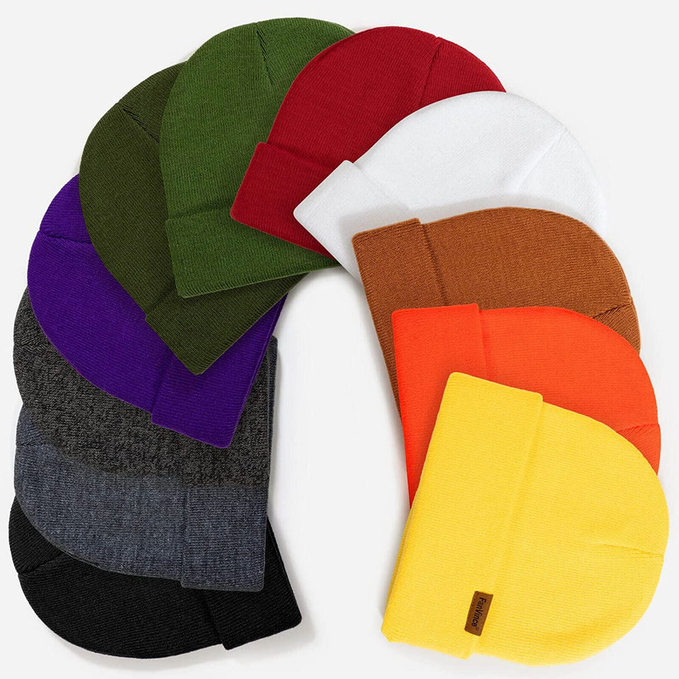Beanie for Men Women Winter Skullies Cap Thermal Accessories