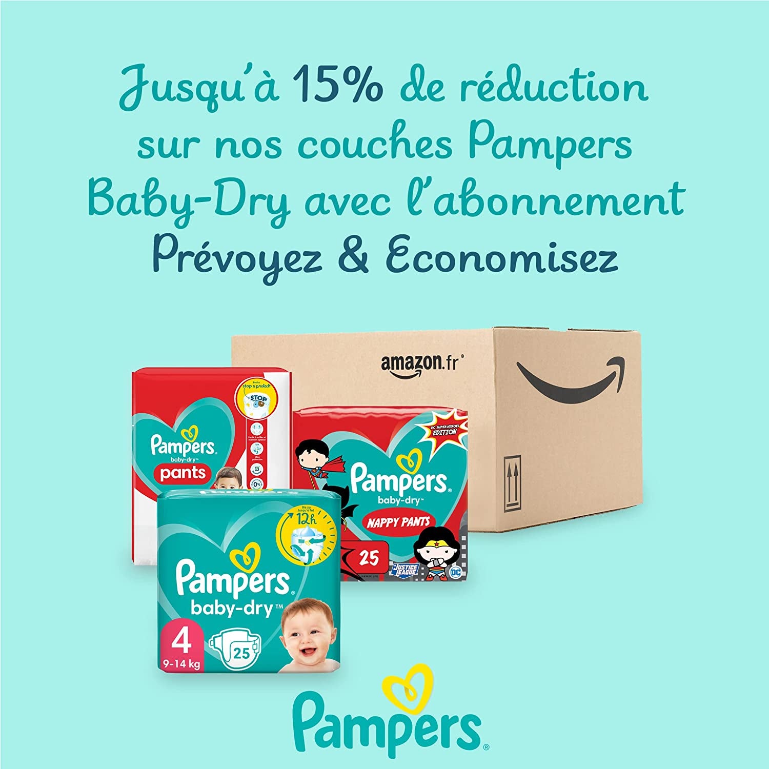 Baby-Dry Nappy Pants Size 6, 116 Count