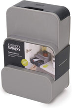 Load image into Gallery viewer, Cupboardstore Compact Tiered Organiser with Drawer - Grey
