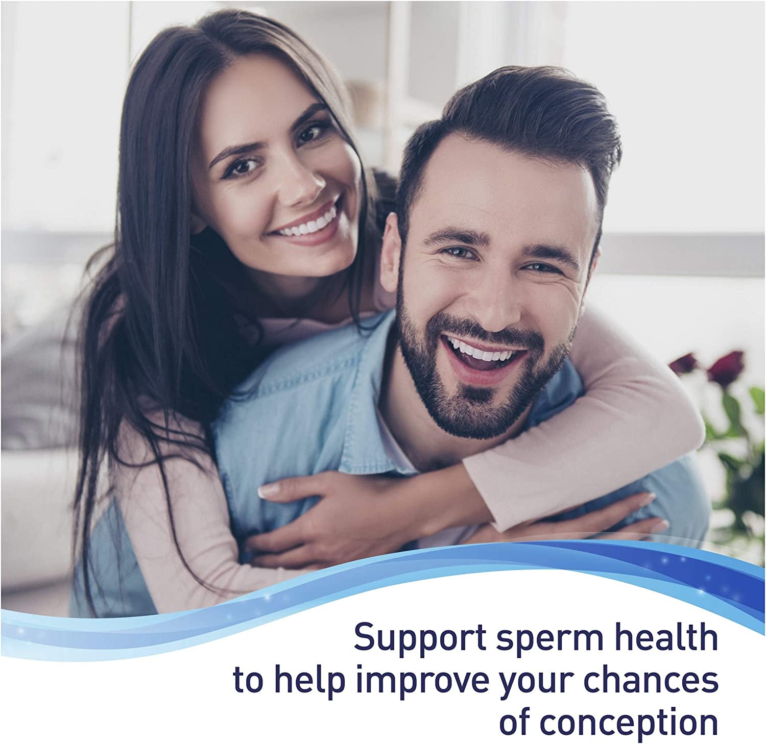 Menevit Pre-Conception Sperm Health Male Fertility Supplement to Promote Sperm Health and Chances of Conception, 30 Capsules