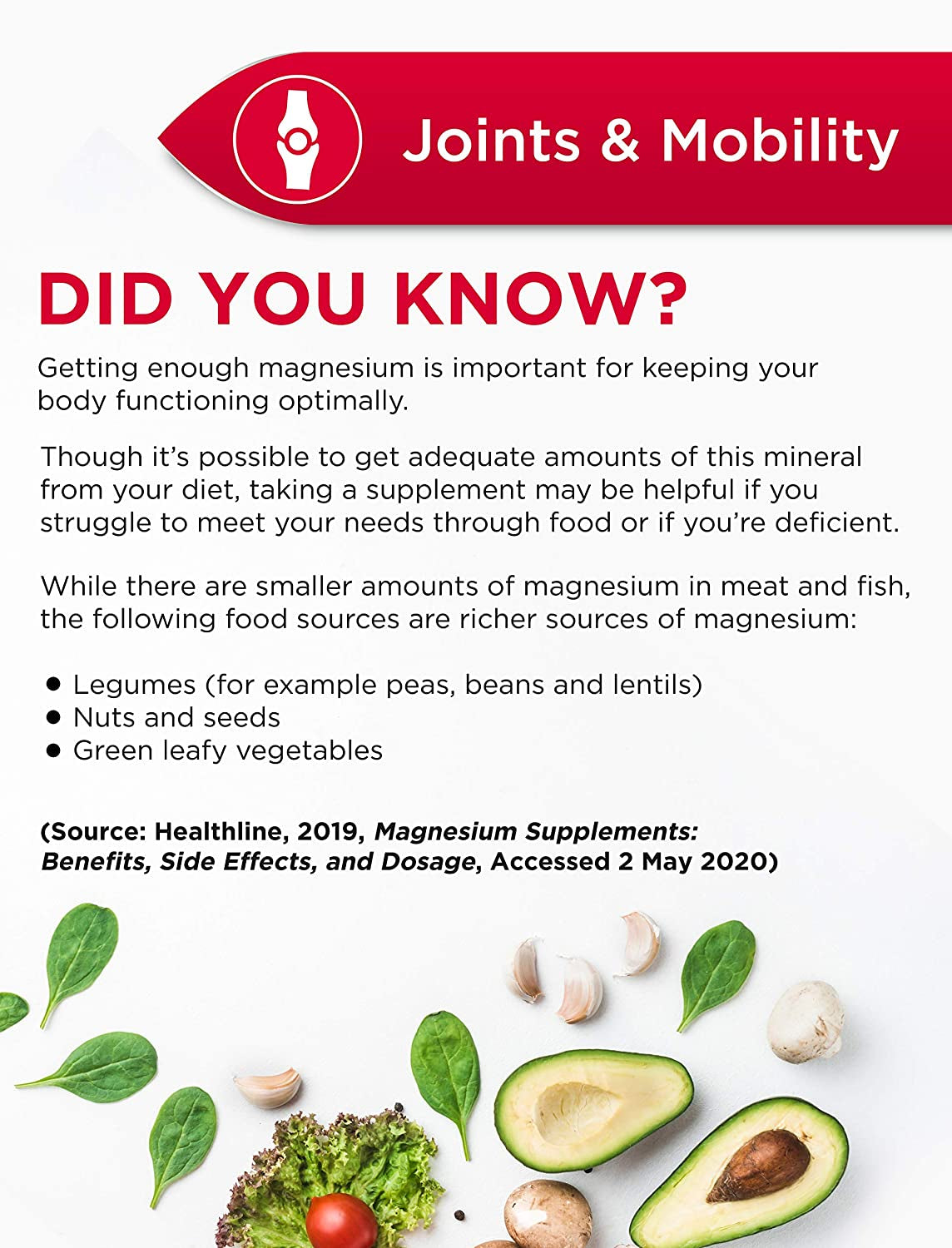 Calcium, Magnesium & Vitamin D - Maintains Bone Health and Strength, 120 Pack