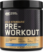 Load image into Gallery viewer, Gold Standard Pre Workout, Blueberry Lemonade, 300G, 30 Servings
